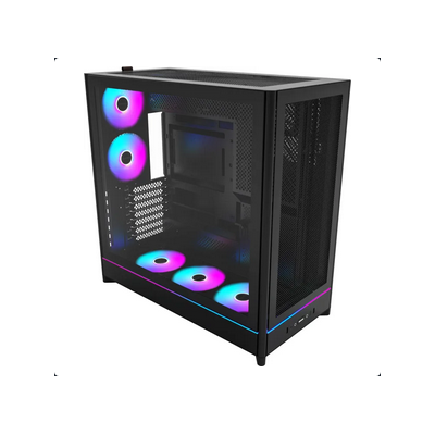 Case Montech HS01 PRO Midi Tower ATX aRGB Vetro Temperato Nero
