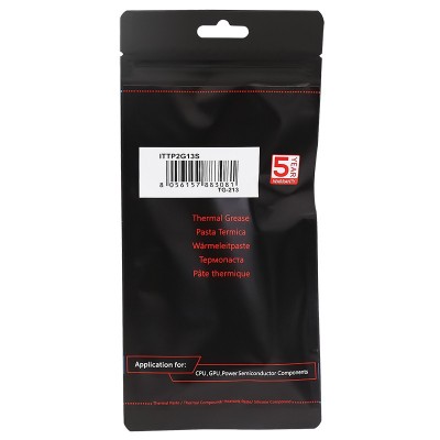 Pasta Termica TG-213 - Siringa da 2g con spatola- Gray- Extreme Performance (13.4 W mk) Pasta Termica TG-213 - Siringa da 2g con spatola- Gray- Extreme Performance (13.4 W mk)
