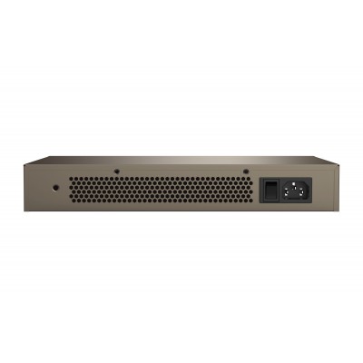 Tenda SWITCH BUSINESS TEG1024D IEEE 802.3uxab 24x Gigabit LAN Capacità 48Gbps Protez fulm 6KV su ogni porta Tenda SWITCH BUSINESS TEG1024D IEEE 802.3uxab 24x Gigabit LAN Capacità 48Gbps Protez fulm 6KV su ogni porta