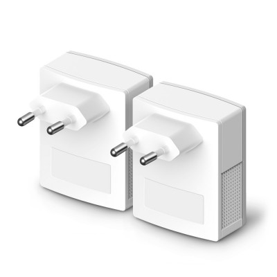 TP LINK Powerline KIT AV600 300Mbps 1 10 100Mbps Port 600Mbps Ultra Compact Size HomePlug AV Green Powerline Plu