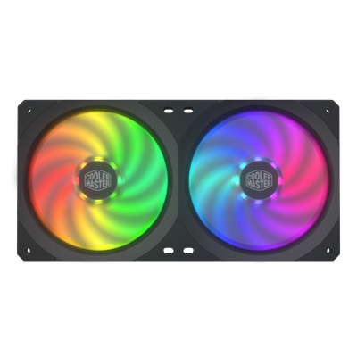 Dissipatore ad Aria CoolerMaster MasterFan SF240R ARGB 240x120x25 4 Pin (PWM) 3 Pin ARGB controller incluso Dissipatore ad Aria CoolerMaster MasterFan SF240R ARGB 240x120x25 4 Pin (PWM) 3 Pin ARGB controller incluso
