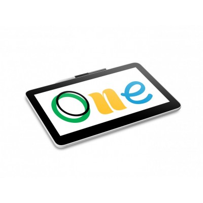 Tavoletta grafica Wacom One 13 touch Bianco 2540 lpi USB