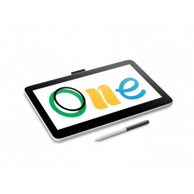 Tavoletta grafica Wacom One 13 touch Bianco 2540 lpi USB