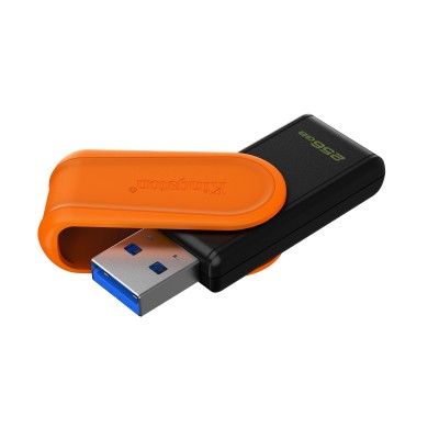 Pendrive Kingston Technology DataTraveler 256GB Portable USB 3.2 Gen 1 Exodia S Nero Arancia Pendrive Kingston Technology DataTraveler 256GB Portable USB 3.2 Gen 1 Exodia S Nero Arancia
