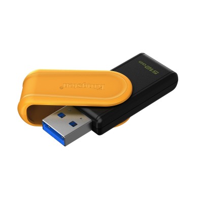 Pendrive Kingston Technology DataTraveler 512GB Portable USB 3.2 Gen 1 Exodia S Nero Giallo