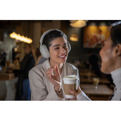 Headset Sony WH-1000XM5 Cuffie Wireless Con microfono integrato Argento Headset Sony WH-1000XM5 Cuffie Wireless Con microfono integrato Argento
