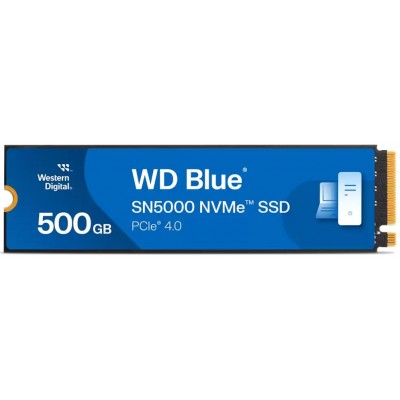 SSD WD BLUE SN5000 500GB M.2 PCIe Gen4x4 (R5000 W4000) SSD WD BLUE SN5000 500GB M.2 PCIe Gen4x4 (R5000 W4000)