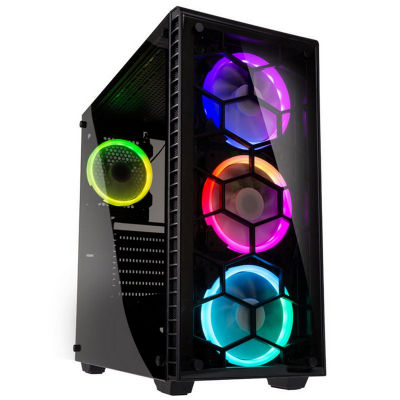 Case Kolink Observatory HF Glass Core Midi Tower Nero Case Kolink Observatory HF Glass Core Midi Tower Nero