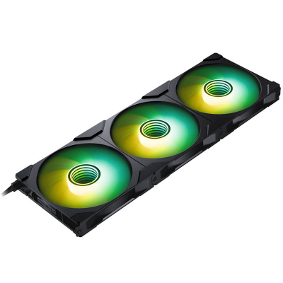 Ventola PHANTEKS M25 Gen2 PWM D RGB Kit Da 3 Lama Inversa 140mm Nero Ventola PHANTEKS M25 Gen2 PWM D RGB Kit Da 3 Lama Inversa 140mm Nero