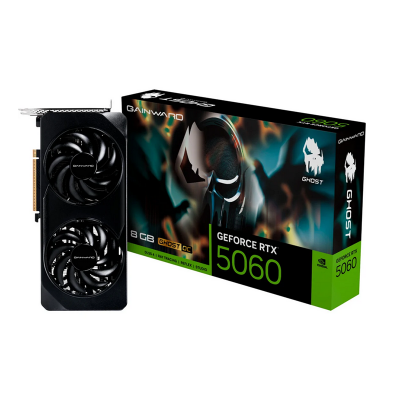 Scheda Video Gainward GeForce RTX 5060 Ghost OC NVIDIA 8 GB GDDR7 Scheda Video Gainward GeForce RTX 5060 Ghost OC NVIDIA 8 GB GDDR7