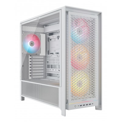 Case Corsair FRAME 5000D RS ARGB Midi Tower Bianco