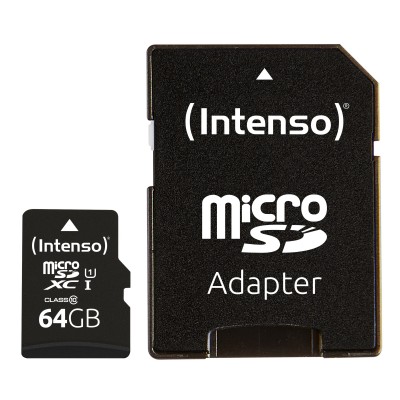 MICRO SDXC INTENSO UHS-I Performance 64 GB MICRO SDXC INTENSO UHS-I Performance 64 GB