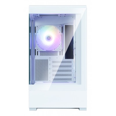 Case Zalman P30 V2 Mini-Tower mATX RGB Vetro Temperato Bianco