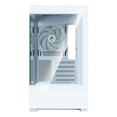 Case Zalman P30 V2 Mini-Tower mATX RGB Vetro Temperato Bianco