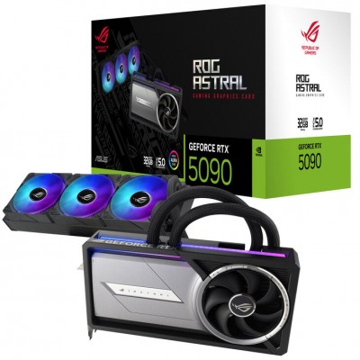 Scheda Video ASUS ROG Astral Nvidia GeForce RTX 5090 LC 360mm 32GB GDDR7