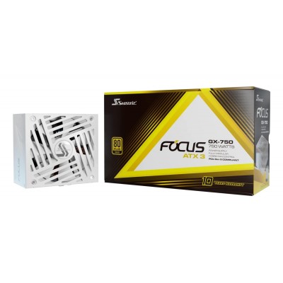 Alimentatore Seasonic FOCUS GX-750 750W ATX3.0 White Edition