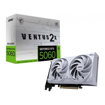 Scheda video MSI GeForce RTX 5060 8GB Ventus 2X OC WHITE