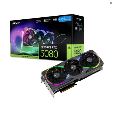 Scheda video PNY GeForce RTX 5080 16GB Triple Fan