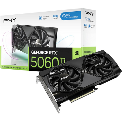 Scheda video PNY GeForce RTX 5060 TI 8GB Dual Fan