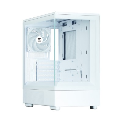 Case per PC Zalman P10 Mini-Tower mATX RGB Vetro Temperato Bianco