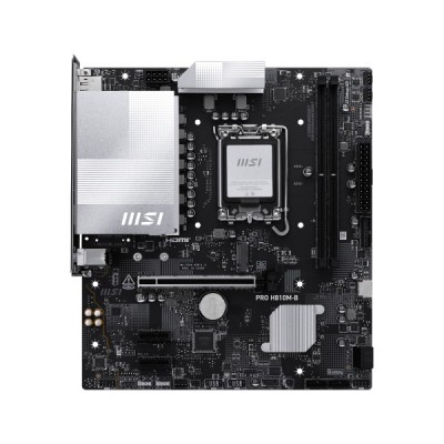 Scheda Madre MSI PRO H810M-B LGA1851 DDR5 Micro-ATX Nero