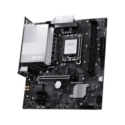 Scheda Madre MSI PRO H810M-B LGA1851 DDR5 Micro-ATX Nero