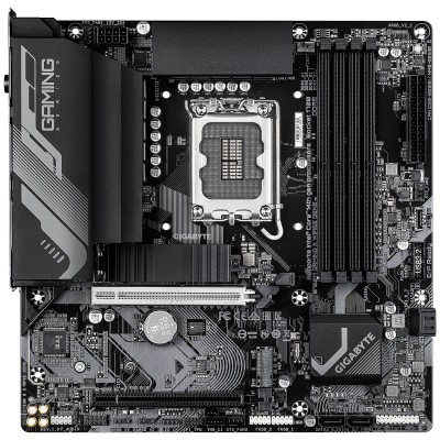 Scheda Madre Gigabyte GA-B760M G X WF6E GEN5 LGA1700 DDR5 Micro-ATX Nero