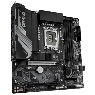 Scheda Madre Gigabyte GA-B760M G X WF6E GEN5 LGA1700 DDR5 Micro-ATX Nero