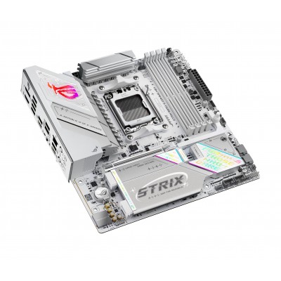 Scheda Madre ASUS ROG STRIX B850-G Gaming WIFI AM5 DDR5 Micro-ATX Bianco