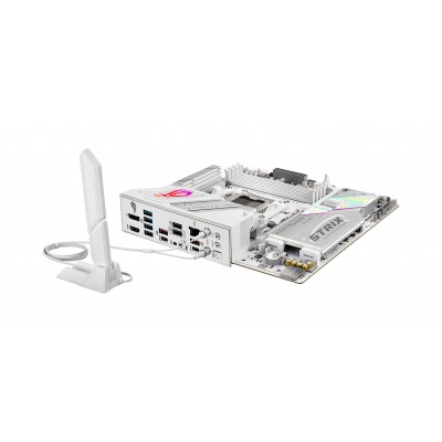 Scheda Madre ASUS ROG STRIX B850-G Gaming WIFI AM5 DDR5 Micro-ATX Bianco