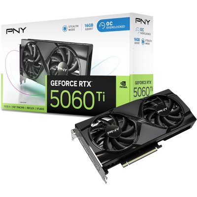 Scheda video PNY GeForce RTX 5060 TI 16GB Dual Fan