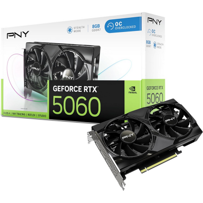 Scheda video PNY GeForce RTX 5060 8GB Dual Fan