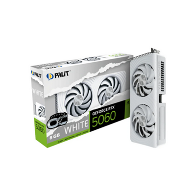 Scheda video Palit GeForce RTX 5060 8GB White OC