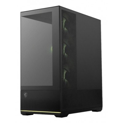 Case MSI MAG PANO 110R PZ Midi Tower Vetro Temperato Nero