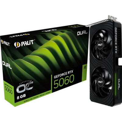 Scheda video Palit GeForce RTX 5060 8GB Dual OC