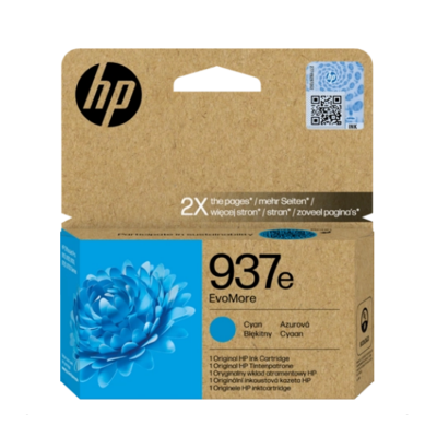Cartuccia HP d'inchiostro ciano 4S6W6NE 937e 1650 Pagine