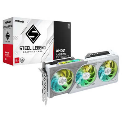 Scheda video ASRock Radeon RX 9060 XT 8GB Steel Legend OC
