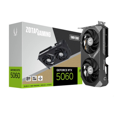 Scheda Video Zotac GAMING GeForce RTX 5060 Twin Edge NVIDIA 8 GB GDDR7