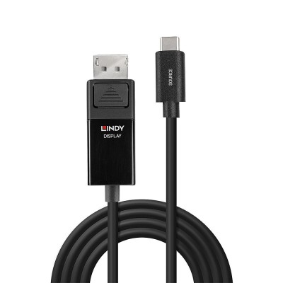 Cavo adattatore USB Lindy 8K60, USB-C maschio DisplayPort maschio - SPEDIZIONE IMMEDIATA