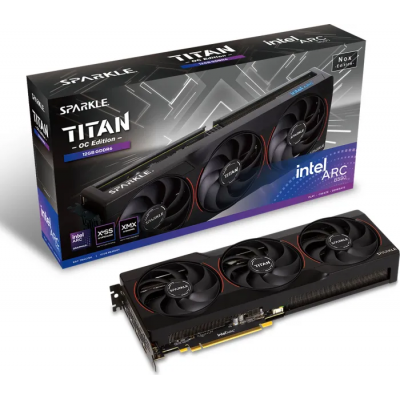 Scheda Video SPARKLE Intel ARC B580 12GB TITAN NOX OC (Battlemage Lineup)