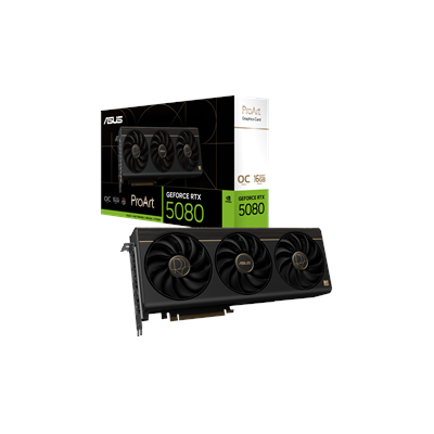 Scheda Video Asus NvidiaGeForce RTX 5080 16GB PROART OC GDDR7 Nero Scheda Video Asus NvidiaGeForce RTX 5080 16GB PROART OC GDDR7 Nero