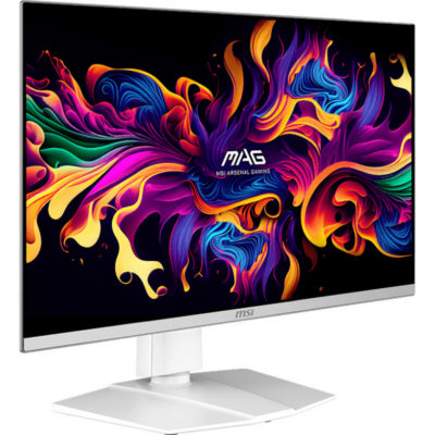 Monitor MSI MAG 272QPWDE QD-OLED X28 26'' QHD HDMI DP USB-C HDR Pannello 280Hz Bianco Monitor MSI MAG 272QPWDE QD-OLED X28 26'' QHD HDMI DP USB-C HDR Pannello 280Hz Bianco