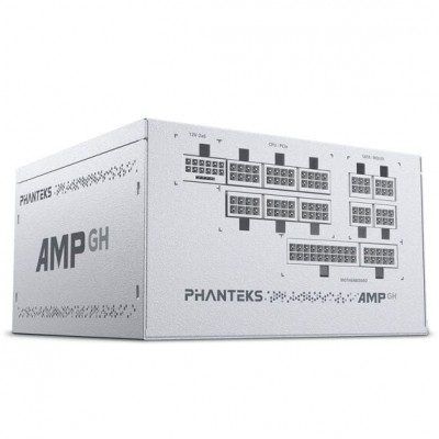 Alimentatore Phanteks AMP GH V2 80PLUS Platinum PCIe 5.1 ATX 3.1 1000W Bianco