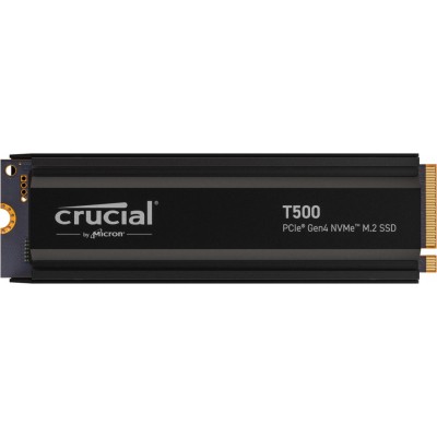 SSD M.2 Crucial T500 NVMe PCIe 4.0 Type 2280 4TB Heat Sink