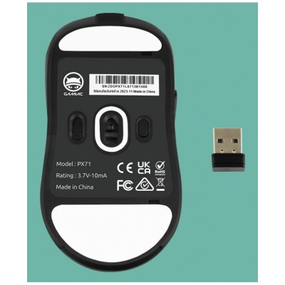 Mouse Da Gaming GAMIAC PX71 Nero