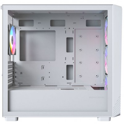 Case Montech X5M Midi-Tower Micro-ATX ARGB Vetro Temperato Bianco Case Montech X5M Midi-Tower Micro-ATX ARGB Vetro Temperato Bianco
