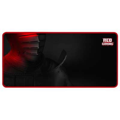 Tappetino RedGaming Knight XXL 40x90 cm Bordo Rosso Antiscivolo