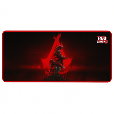 Tappetino Redgaming Warrior XXL 40x90 cm Bordo Rosso Antiscivolo