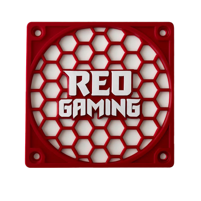Griglia Ventola 140mm Redgaming Cover Protettiva PC con Logo