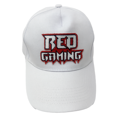 Cappellino Regaming Bianco Logo Ricamato